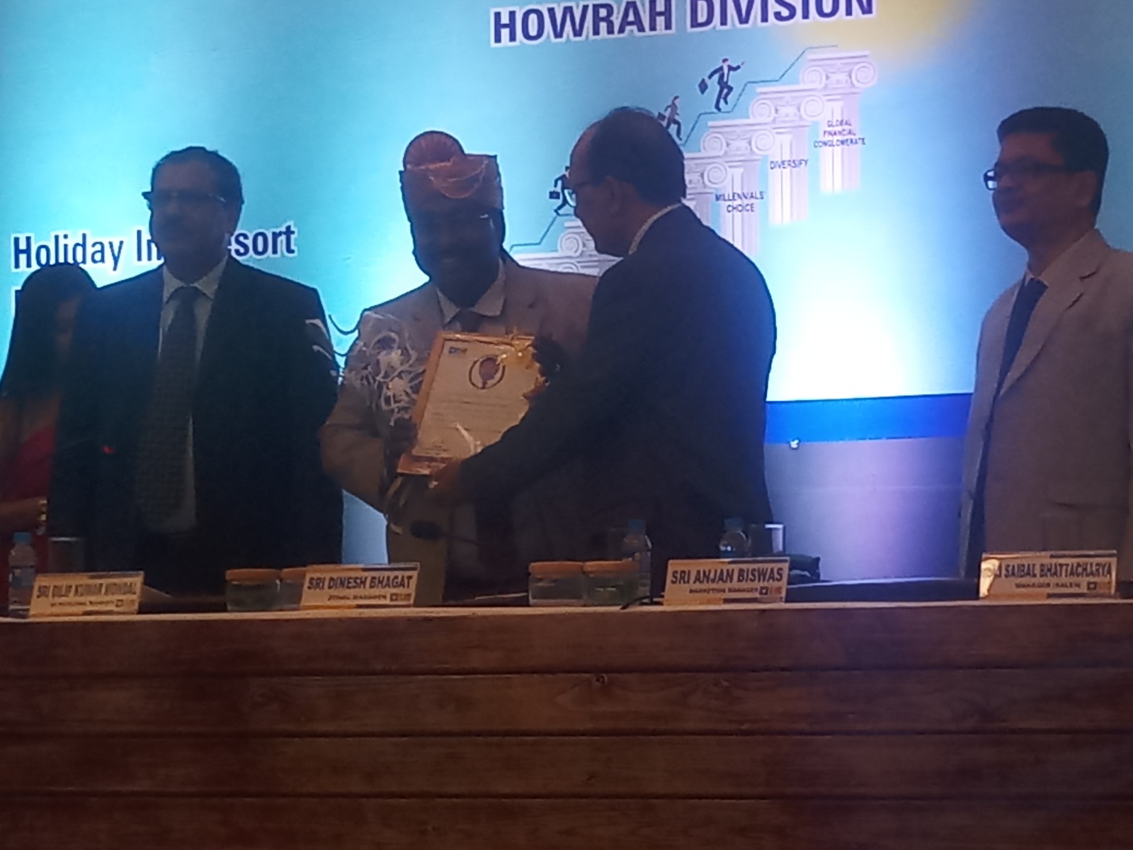 Honored for Best Performance